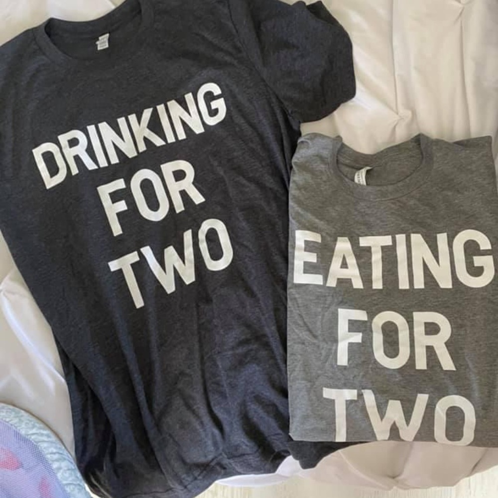 Pregnancy announcement shirts